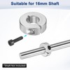 M METERXITY 2-Pack Single Split Shaft Collar 16mm Bore Aluminum