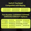 Dryer Touch Control Panel Replacement #22004444, 33002536,22004445,33002537 - Compatible with