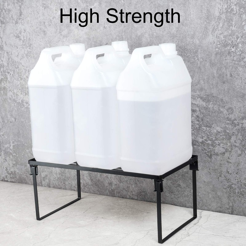 Tomorotec [2 Pack] Stackable Kitchen Storage Shelf Rack, Foldable Spice