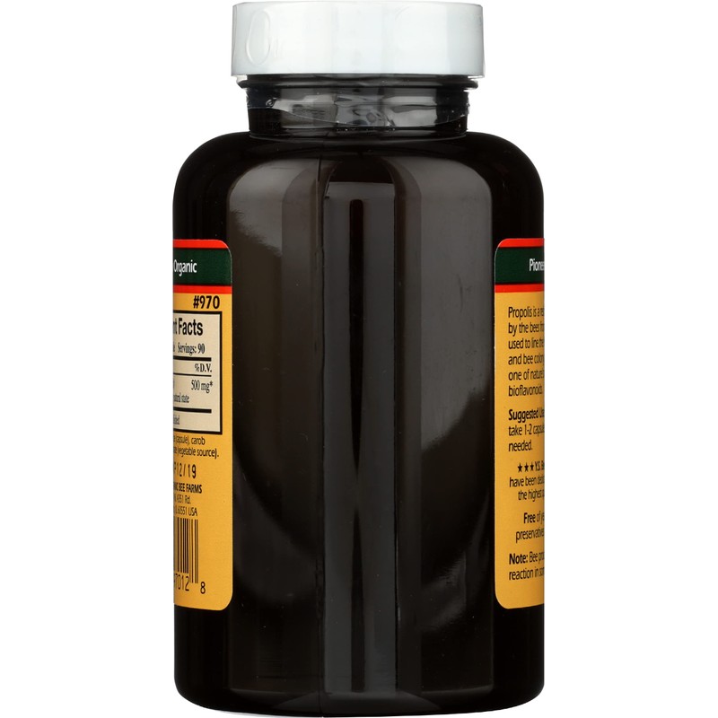 YS BEE FARMS Propolis 1000 MG, 90 CT