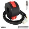 XIKOBY Starter Kill Switch 4 Wire 2 Function Compatible with