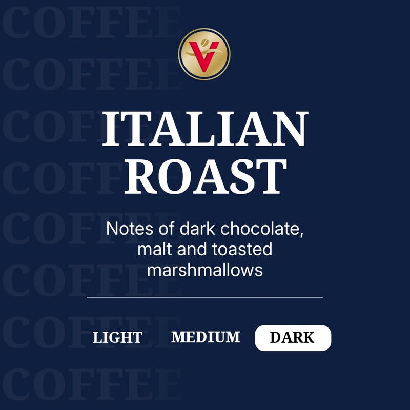 Victor Allen's Coffee Italian Roast, Dark Roast, 80 Count, Single
