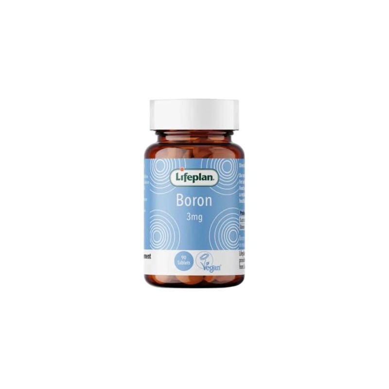 Lifeplan Boron 3mg 90 Tablets