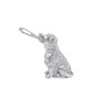 MARIPOSA SITTING LAB BOTTLE OPENER |SILVER | BRILLANTE | BARWARE