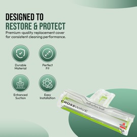 Foot Window Replacement for Bissell CrossWave Multi-Surface Dry/Vac Vacuums | Bissell CrossWave Brush Cover OEM # 1608698 for 3888A 1785 Series (NOT FOR 2306 SERIES)