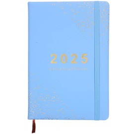 COHEALI Appointment Book 2025, Hardcover 2025 Planner Daily Hourly Planner with 60 Minute Increments, 7AM - Calendar Planner Agenda Book
