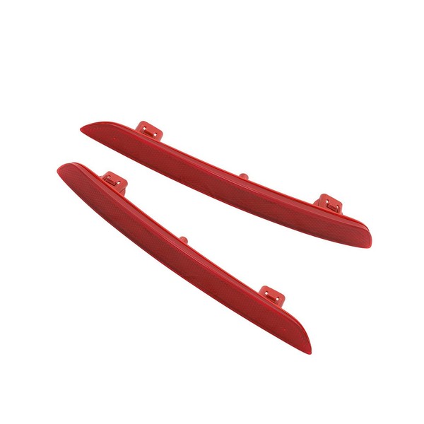 Compatible with Bumper Face Bar Reflectors Light Set Of 2