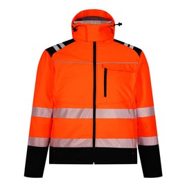 Mlvekrt Hi Vis Safety Jackets For Men Reflective Work Hoodies Construction High Visibility Security Hoodie