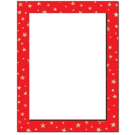 Starry Border Letterhead Laser & Inkjet Printer Paper (25 Pack)