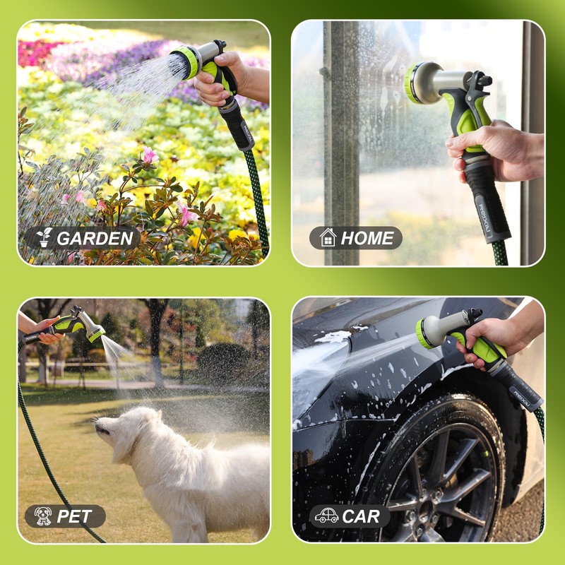 Relxitl Garden Hose, Flexible Water Hose, Ultra Lightweight Non-Expanding hose