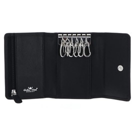 Golden Head Polo Key Wallet 10 cm Black black