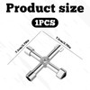 4 in 1 Meter Box Key,1 PCS Gas Meter Box