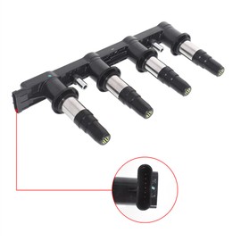 Silscvtt Ignition Coil 55561655 with Module Replacement for Aveo Aveo5 Cruze Sonic G3 L4 1.6L 1.8L UF620 UF-620