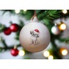 Image Industry Lhasa Apso Ceramic Bauble - Tree Decoration -