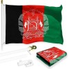 UD_G128 Combo Pack: Flag Pole 6 FT White Tangle Free
