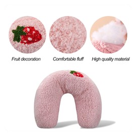 Weenwill Katzenminze Kissen,2 Stück Katzenminze Spielzeug,Katzenminze Plüschtier Beruhigungskissen Weiches Flauschiges U förmiges Katzen Kissen Zum Schlafen Katzenminze Plüschtier Für Katzen Hunde