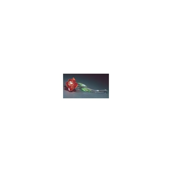 CRYSTAL WORLD "Long Stem Rose"