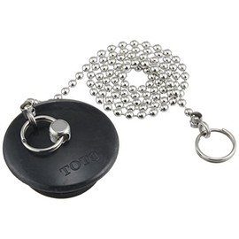 TOTO Rubber Plug with Chain for Bath, Extra Large THY432