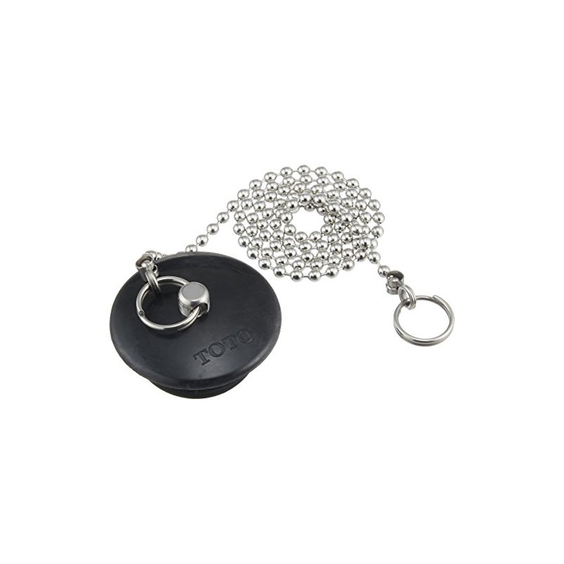 TOTO Rubber Plug with Chain for Bath, Extra Large THY432