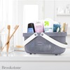 Brookstone BKH1633, Large Portable Shower Caddy with Soft Silicone Carrying
