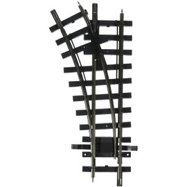Bachmann Industries Large "G" Scale Left Manual Turnout Steel Alloy Track