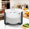 MINGFANITY Dinnerware Bowl Plate Holder Fit for 6.5 Inches Diameters