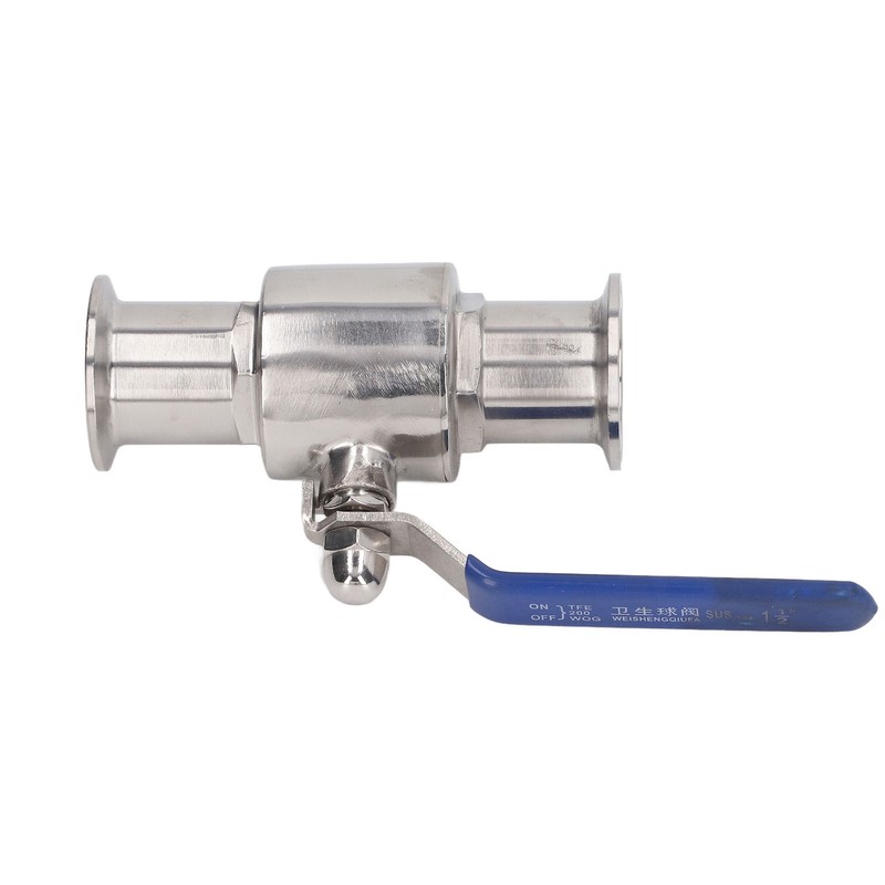 Sanitary Ball Valve Stainless Steel Quick Install Water Clamp Valve