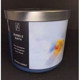 Kringle Candle BUBBLE BATH Triple Wick Candle 14 Oz