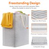 Lifewit Laundry Hamper Large Collapsible Laundry Basket, Freestanding Waterproof Clothes
