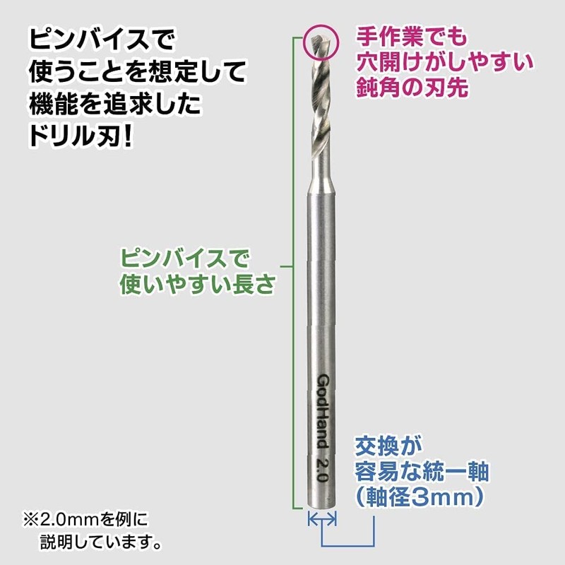 GODHAND GH-DB-5B Drill Bit (B) (Old Model), Specially Designed for