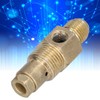 Air Compressor Check Valve, Tube Connector Metal Straight 1 Way