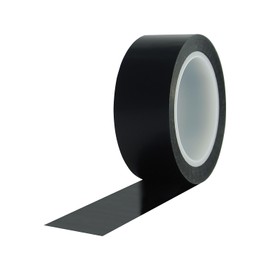 Bertech Black Polyimide Masking Tape, 1" Wide x 36 Yards Long