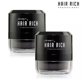 Park Myung Soo Hair Rich [하프클럽/박명수헤어리치] 헤어리치 흑채 파우더 1+1 퍼프쿠션 [흑갈색/단일상품] [Half Club/Park Myung-soo Hair Rich] Hair Rich Black Powder 1+1 Puff Cushion [Dark Brown/Single Item]