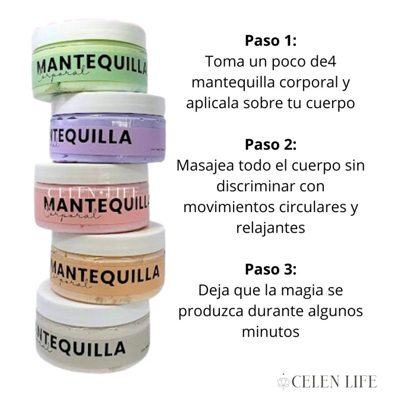 Mantequilla Corporal Celen Life Tarro 300gr Lavanda