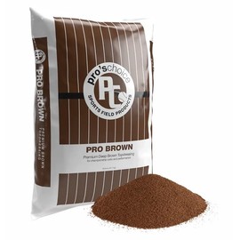 Home and Country USA Pro's Choice Pro Brown Premium Infield Topdressing, 50 lb Bag – Uniform Particle Clay Conditioner with Long-Lasting Deep Brown Color