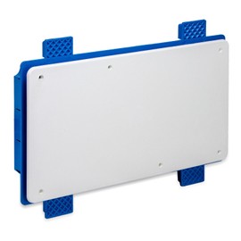 Electraline 60393 Junction Box Flush-Mounted for Plasterboard IP40 (296 x 153 x 70 mm) with Lid and Screws