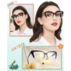 MARE AZZURO Oversized Reading Glasses 3.50 Women Large Cat Eye