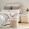 VIPOSCO Tall Laundry Basket, Large Dirty Clothes Hamper with Leather