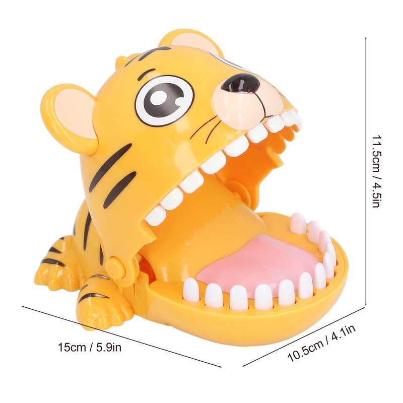 Biting Finger Toy Cartoon Animal Stress Relieve Anxiety Hand Eye