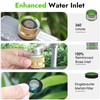 Insoma Water Timer with Brass Inlet, 3 Independent Zones Outdoor