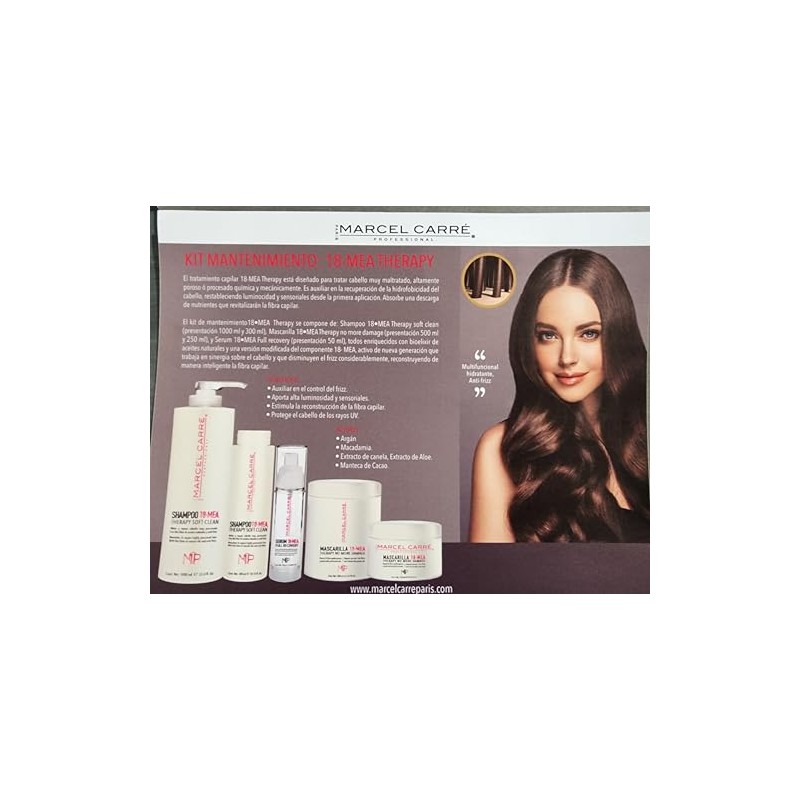 Marcel Carre 18 Mea Therapy Mascarilla No More Damage 250ml