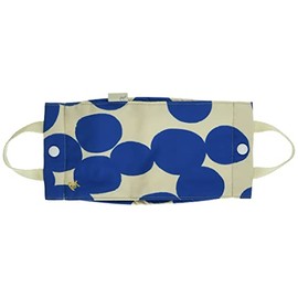 Rootot 6779 Storage for Removed Masks, Washable Mask Case, CJ With Mask Pattern, bubbles