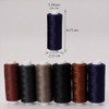 Leliafleury 6 Spools Sewing Thread Kits 400 Yard Embroidery Thread
