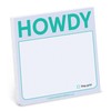 1-Count Knock Knock Howdy Sticky Notes, Cute Sticky Notes &