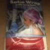 Unbranded Women Red Satin Turban Hat Long Tail Head Wrap
