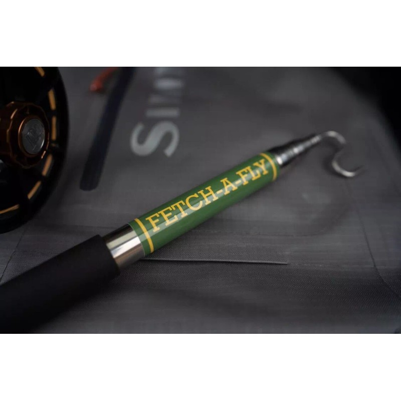 Fetch-A-Fly: Stainless steel, telescopic pole for retrieving flies