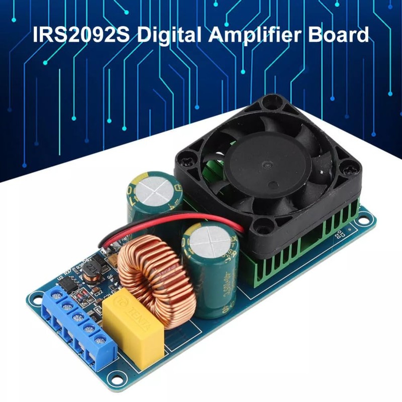 2X IRS2092S 500W for Mono Channel Digital Amplifier Class D