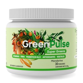 Super Greens | Jugo Verde en Polvo Sin Azúcar con Probióticos y Fibra | 30 Porciones