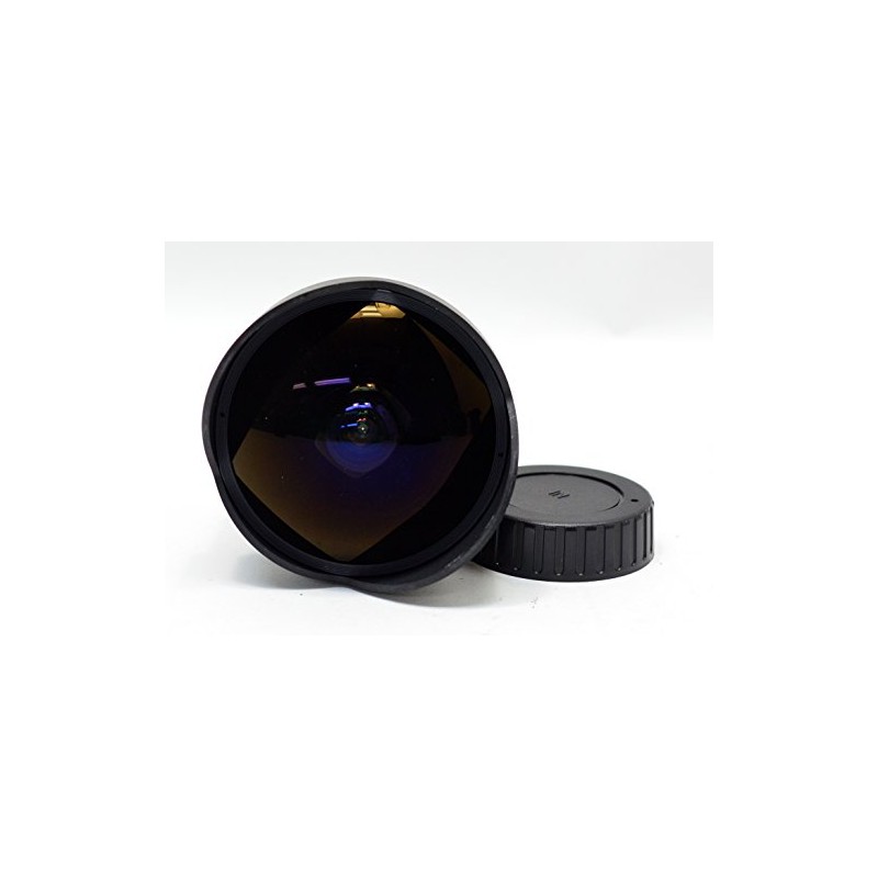 Bower Ultra Wide-Angle 8mm f/3.5 Fisheye Fixed Lens for Nikon