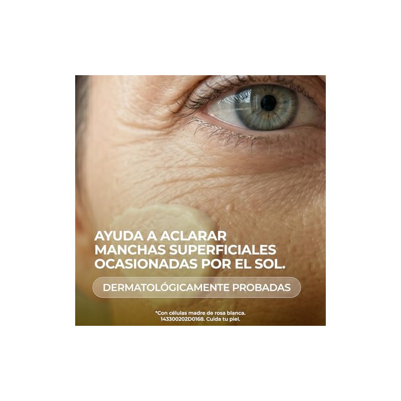 Teatrical Crema Aclarante Células Madre Rosa Blanca Que Trabajan Nivel